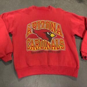1995 Arizona Cardinal Sweatshirt Athletic Retro Red